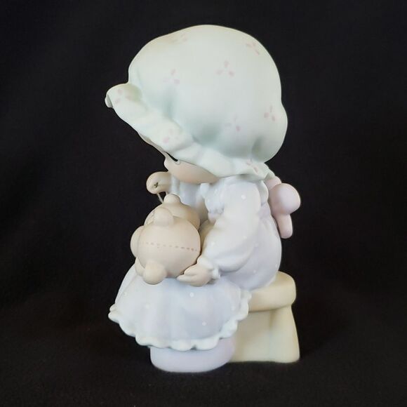 Vintage 1990 Precious Moments “You Are a Blessing to Me” Porcelain Figurine - Picture 2 of 6